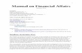 Manual on Financial Affairs