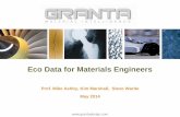 Eco Data for Materials Engineers - Granta Design