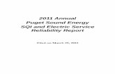 2011 Annual Puget Sound Energy SQI and Electric Service ...