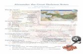 Alexander the Great Skeleton Notes - Weebly