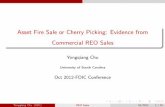 Asset Fire Sale or Cherry Picking: Evidence from ...