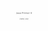 Java Primer II