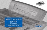 NEAX2000IVS SN716 Console User Guide