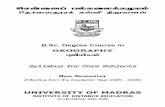 BSc Geography fine - University Of Madras, Institute Of Distance