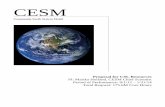 CESM 2012-2014 CSL Proposal - CESM | Community Earth System