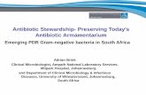 Antibiotic Stewardship- Preserving Today's Antibiotic Armamentarium