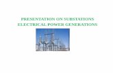 PRESENTATION ON SUBSTATIONS ELECTRICAL POWER …