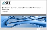The Domain Derivative in Time Harmonic Electromagnetic ...