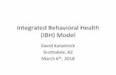 Integrated Behavioral Health (IBH) Model