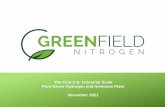 The First U.S. Industrial Scale Pure Green Hydrogen and ...