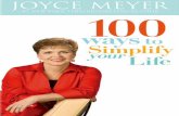100 Ways to Simplify Your Life – 16pages - Jubilee 101