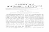 AMERICAN JOURNAL of PHYSICS - Harvard University