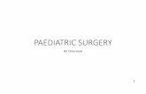 Paediatric surgery overview-new