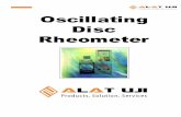 Oscillating Disc Rheometer