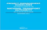 Project Management Guidelines for Projects funded by the National