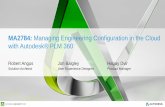 MA2784: Managing Engineering Configuration in the Cloud ...