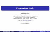 Propositional Logic - IITKGP