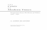 Crisis Modern Times - University of Notre Dame