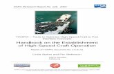 Handbook on the Establishment of High-Speed Craft Operation