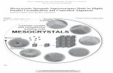 Mesocrystals : inorganic superstructures made by highly ...