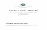 Fieldwork Safety Guidelines 2021 Final