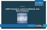 AMCP Dossiers: Latest Guidelines and Best Practices