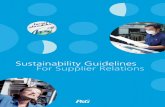 Sustainability Guidelines For Supplier Relations