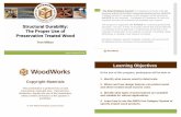 Structural Durability: The Proper Use of Preservative - WoodWorks