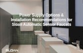 Power Supply Options & Installation Recommendations for ...