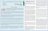 South Louisville SDA Church News Sabbath School