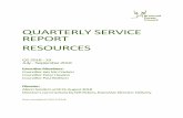 QUARTERLY SERVICE REPORT RESOURCES