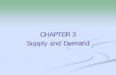 CHAPTER 3 Supply and Demand - csus.edu