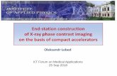End-station construction of X-ray phase contrast imaging ...