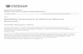 Reliability Assessment of Historical Masonry Structures