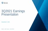 3Q2021 Earnings Presentation