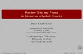 Random Bits and Pieces - An Introduction to Symbolic Dynamics