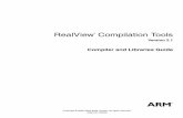 RealView Compilation Tools Compiler and Libraries Guide