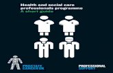 Health and social care professionals programme A short guide