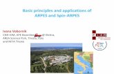 Basic principles and applications of ARPES and Spin-ARPES