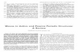 Waves in active and passive periodic structures: A review
