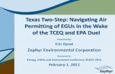 Air Permitting of Electric Generating Units - Zephyr Environmental