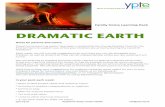 YPTE Learning pack DRAMATIC EARTH