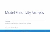 Model Sensitivity Analysis
