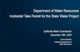 Incidental Take Permit for the State Water Project