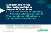 Engineering Construction Specification C30 Water Supply ...