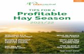 TIPS FOR A Profitable Hay Season - feedcentral.com.au