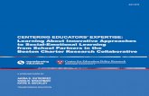 CENTERING EDUCATORS’ EXPERTISE
