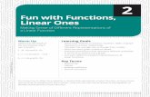 Fun with Functions, Linear Ones - Zeihen RMHS 605