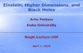 Arlie Petters Duke University Nagle Lecture USF