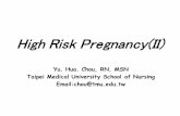 High Risk Pregnancy(II)